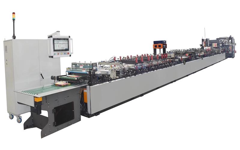 Máquina automática para fabricar bolsas de fondo plano con sellado de 8 lados WSD-800F
