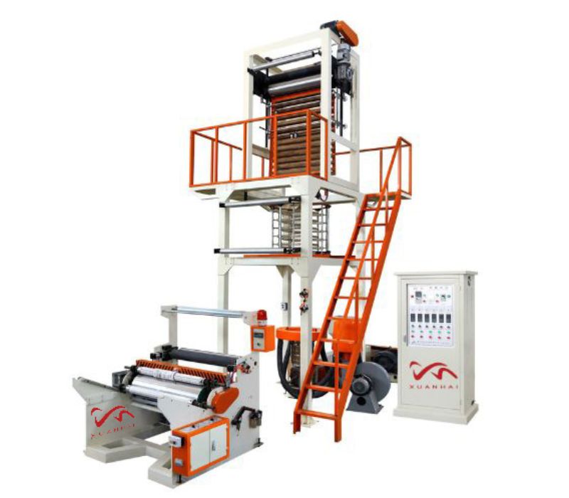 Máquina de soplado de película de HDPE y LDPE para extrusión de envases de plástico SJ-A