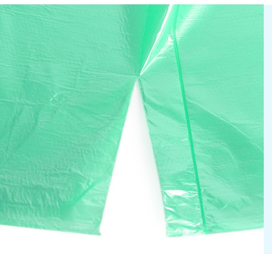 Máquina automática para fabricar bolsas de basura con sellado de estrella rodante y sin paradas