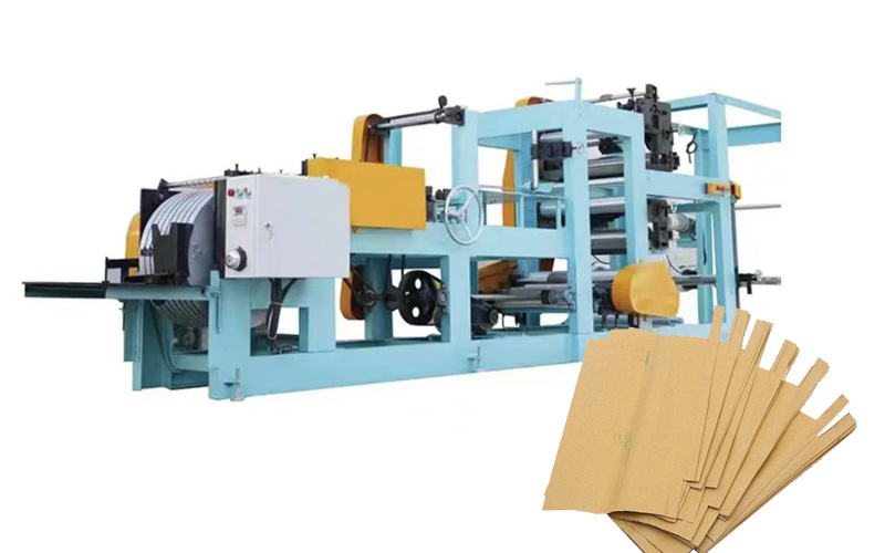 Máquina para fabricar bolsas de papel protectoras para uva y mango