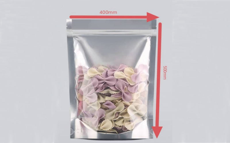 Máquina para fabricar bolsas con cremallera de tres lados, multifuncional y resistente