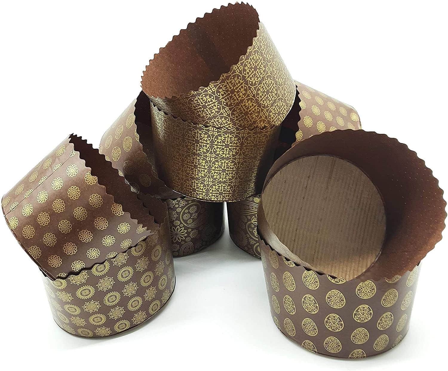 Máquina automática para hacer panettone redondo con moldes de papel para hornear magdalenas