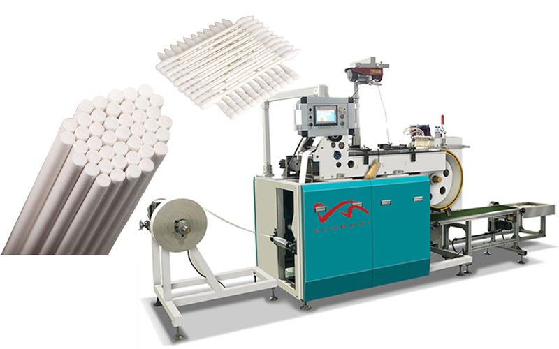 Máquina automática para fabricar palitos de papel para piruletas