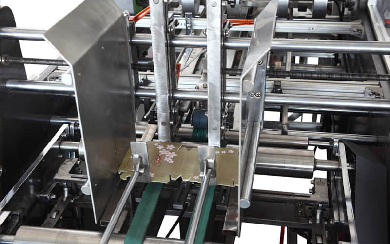 Máquina formadora de cajas de hamburguesas totalmente automática ZF-800 del fabricante Zhongfa