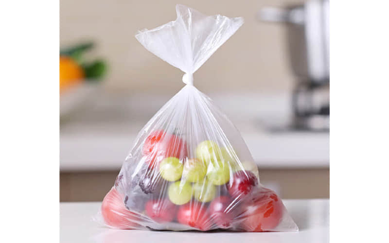 Máquina para fabricar bolsas planas de plástico de doble línea de 450 mm x 2 con núcleo de papel