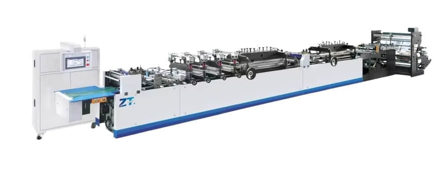 Máquina para fabricar bolsas con sellado de cuatro lados, de alta velocidad y alta calidad