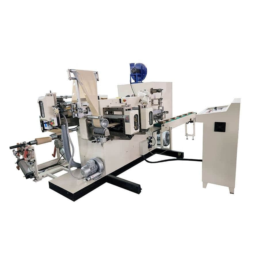 Máquina automática para fabricar bolsas de papel de filtro de café cónicas